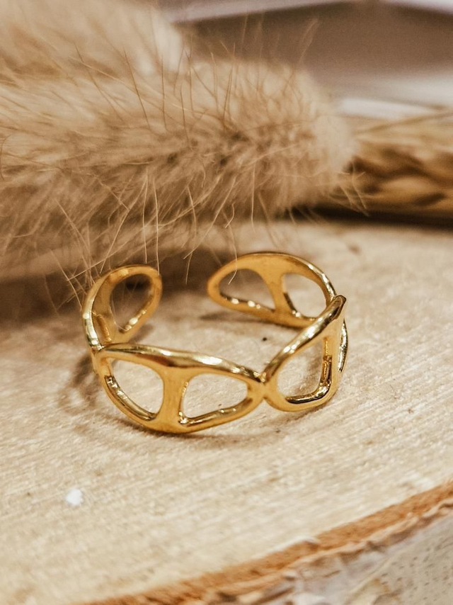 Bague "Sienna" - Modèle doré 