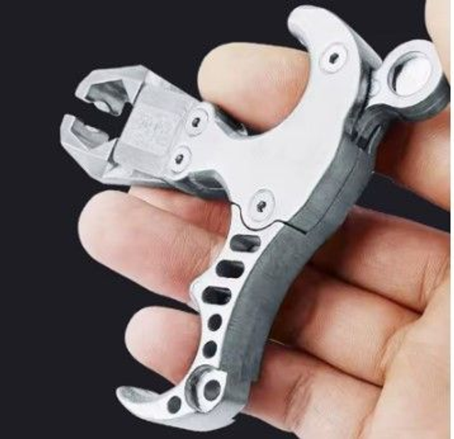 08V ... décocheur Lance-pierres à main en acier inoxydable, poignée libération, tir poisson