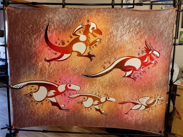 Cave Painting: Raptors - Ke'ena Kapú