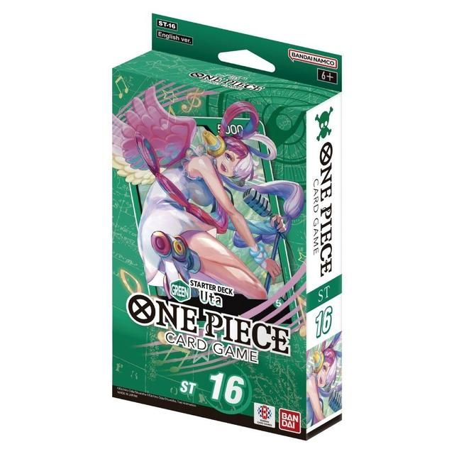 Bandai One Piece Trading Card Game: Green Uta Starter Deck ST16
