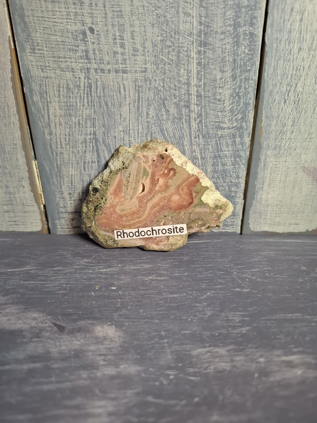 Rhodochrosite Slice