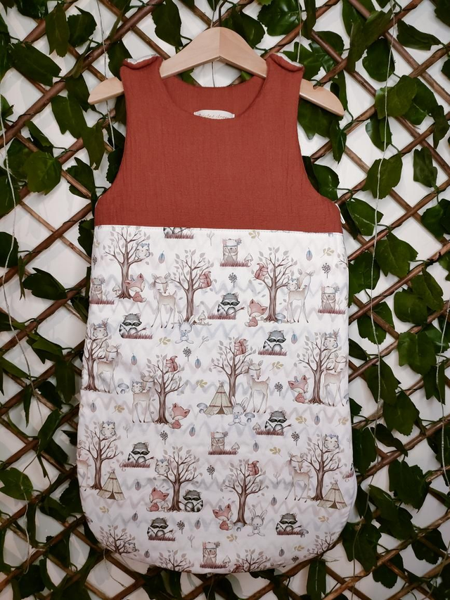 Gigoteuse hiver 3-6 mois - Personnalisable 