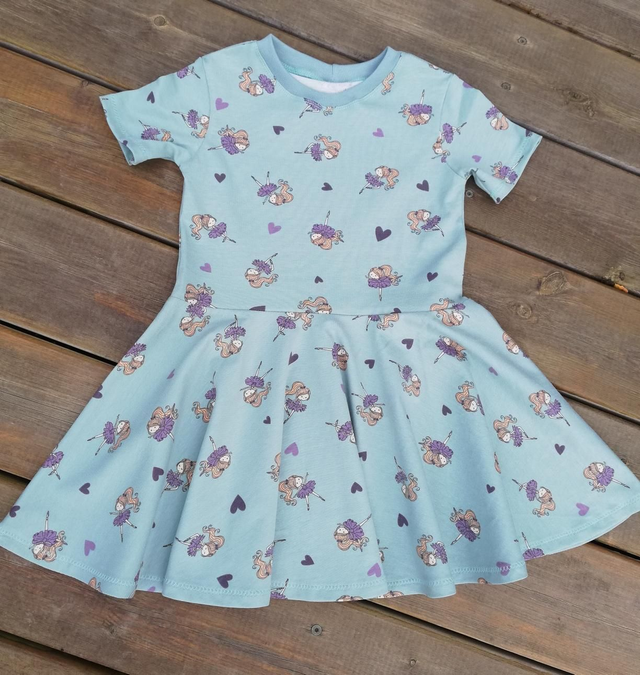 Children's Twirling Dress - Ballerinas