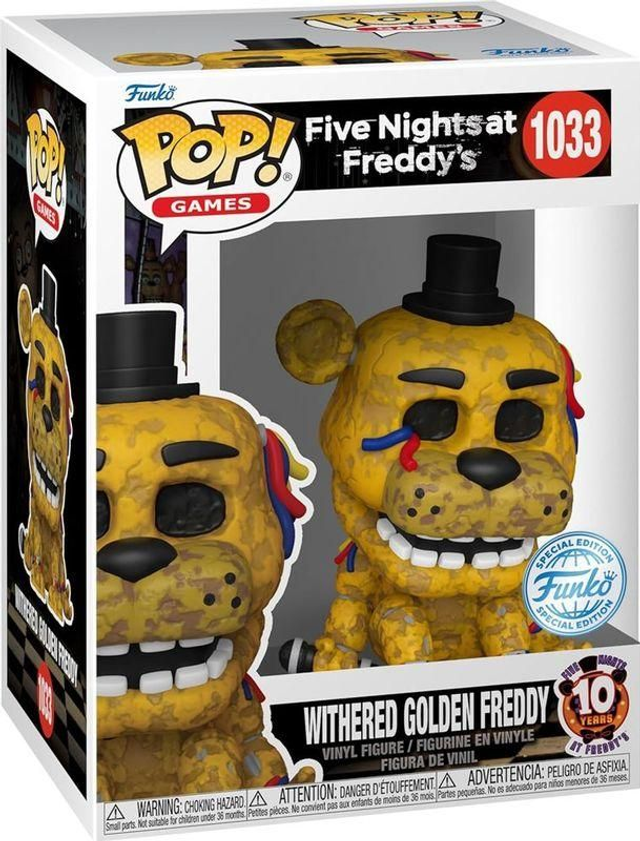 Withered golden Freddie Five nights at Freddy&#039;s 1033