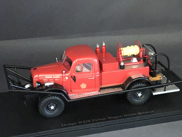 Dodge WDX Power Wagon Brush Breaker AutoCult 1:43