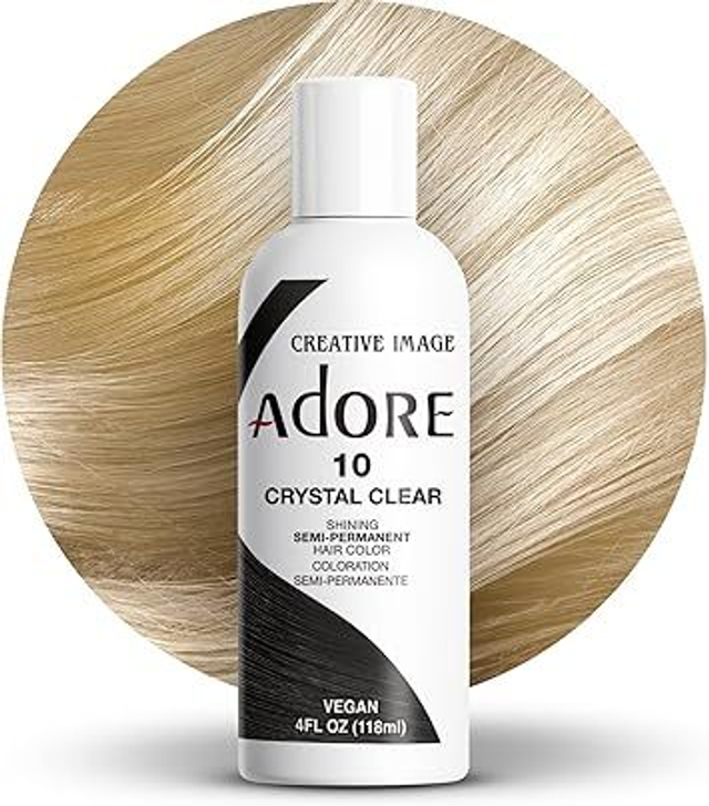 Adore Shining Semi-Permanent Hair Colour 118 ml (10 Crystal Clear) 