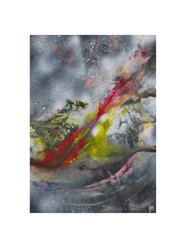 &quot;Enjoy the ride&quot; - 50 x 70 cm