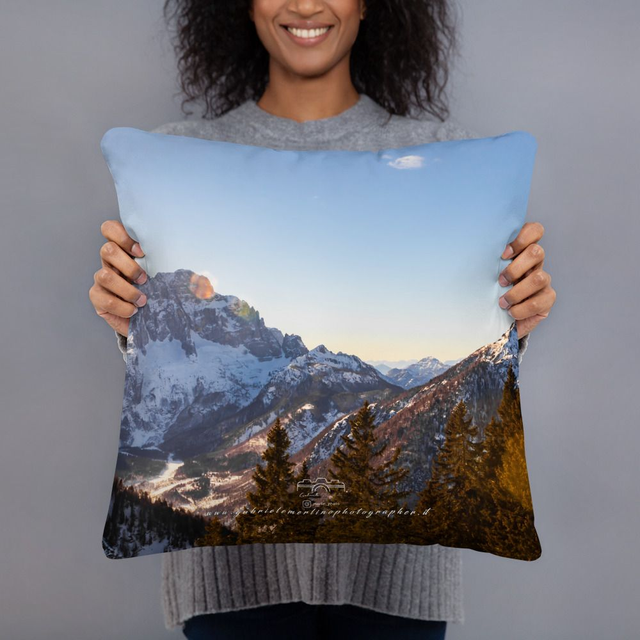  Cuscino Monte Lussari winter 