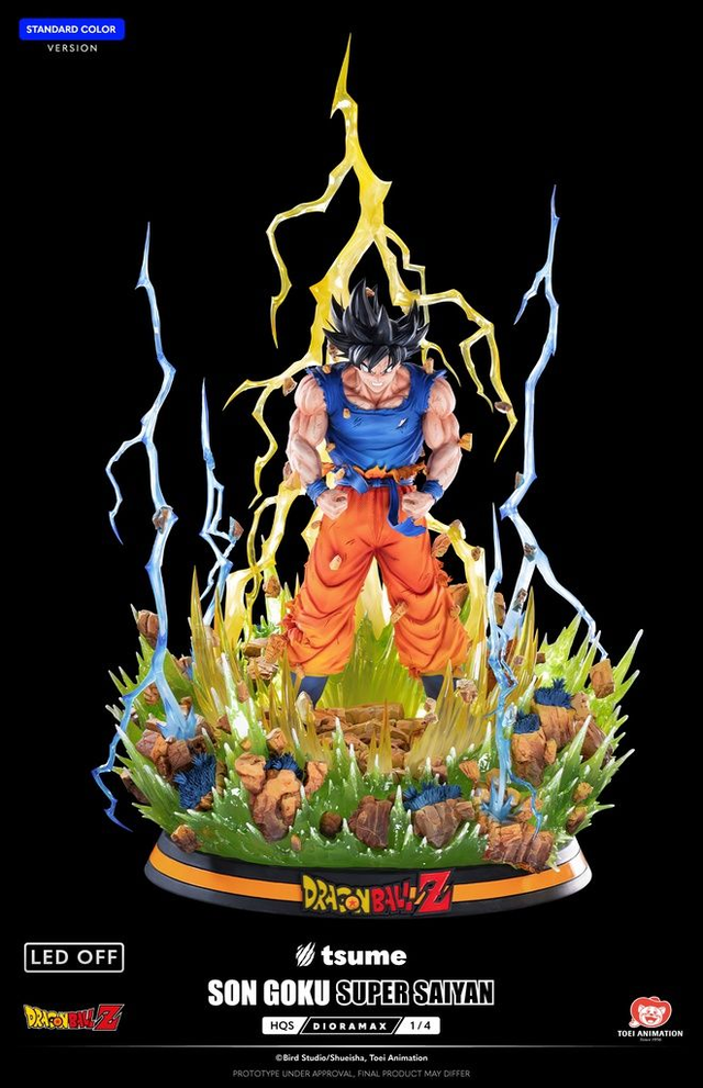 (Preordina Data consegna prevista: Q4/2025) ⚡Son Goku Super Saiyan- HQS Dx(Standard) di Tsume- Dragon Ball Z🐉(Anche a rate! 👇)