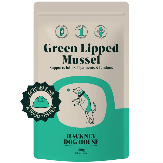 Hackney Dog House - Green Lipped Mussel Powder For Dogs | 80 Servings