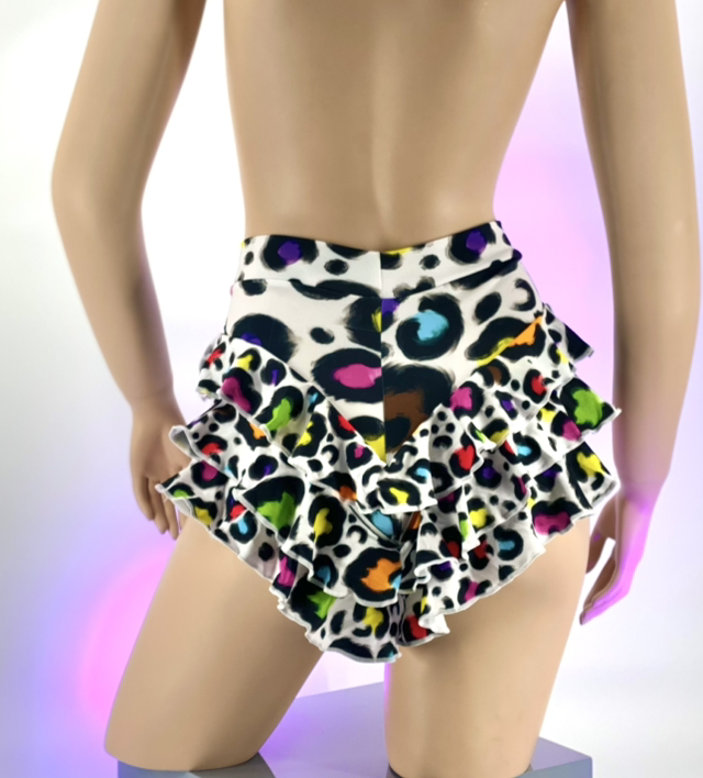 Fruit Short Volantes Naga Leopardo
