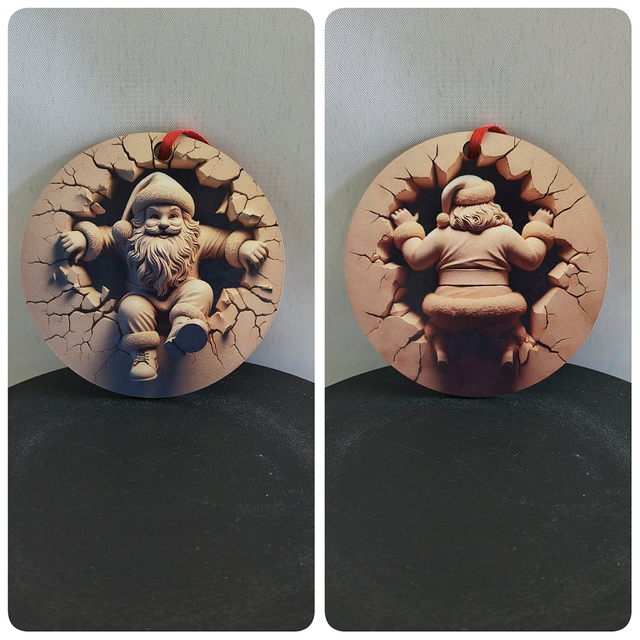 Noël boule père noël
