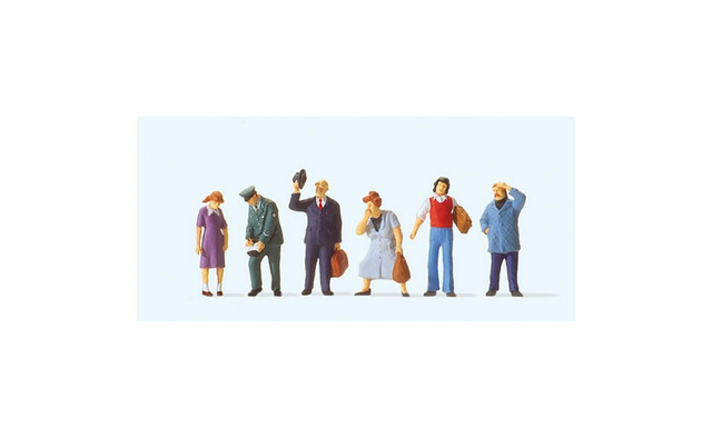 scène de rue preiser 10603 H0