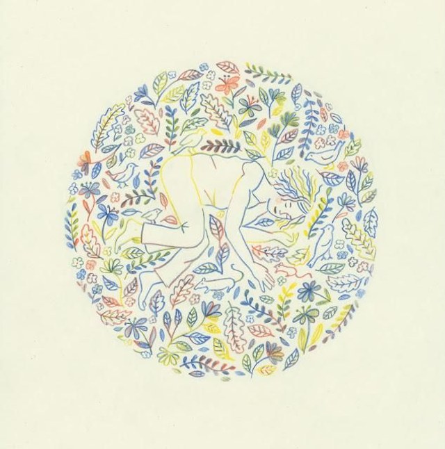 Originele tekening "Slaap"