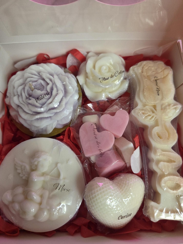 Boîte cœur découverte