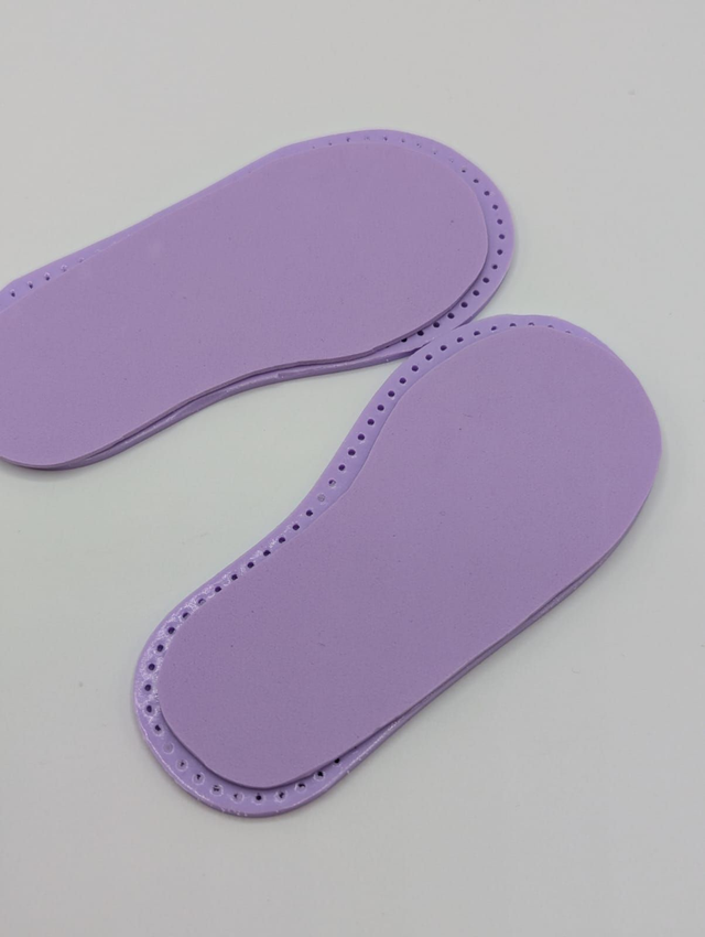 Semelles en plastisol non toxique – Taille 17