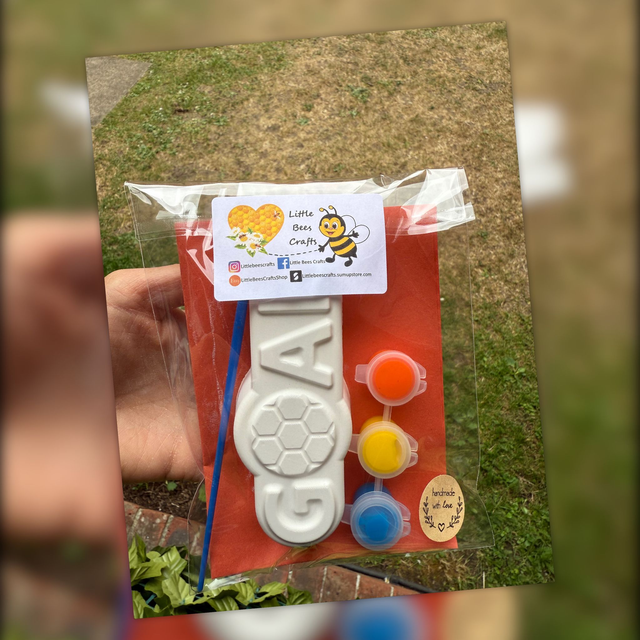 Football Theme - Goal - Ball Lover - Sports Addict- Party Bag Filler - Kids Activity - Painting kit - Birthday Activity 