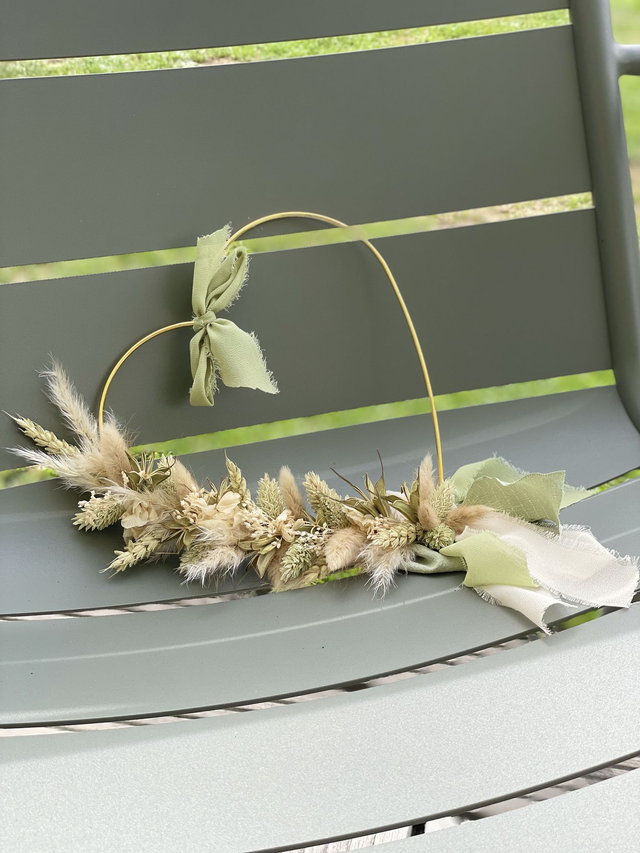 Couronne cœur "Nature Douce"