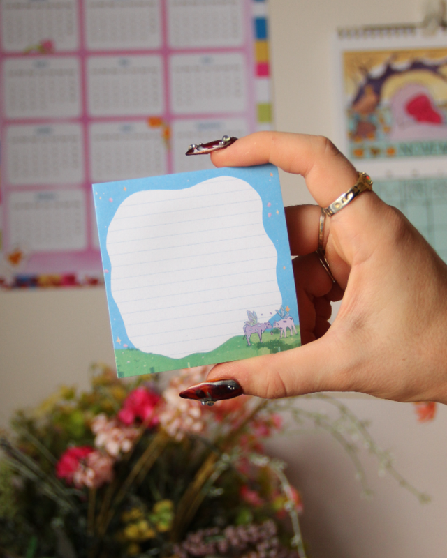 Bloc de Post-it petite vache 