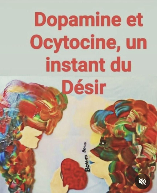 Tapis velours "Dopamine et Ocytocine" 90 x 63 cm