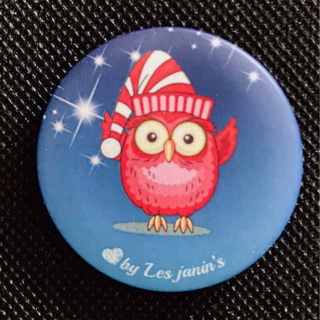 Badge Chouette Bonnet