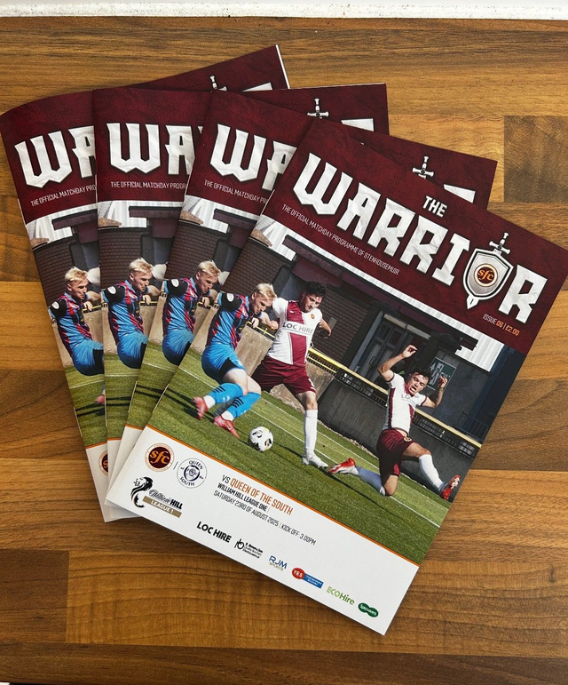 THE WARRIOR OFFICIAL MATCHDAY PROGRAM 25/26
