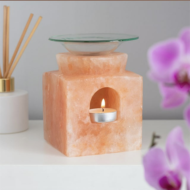 Tea Light Himalayan Salt Wax Melt/Oil Burner 