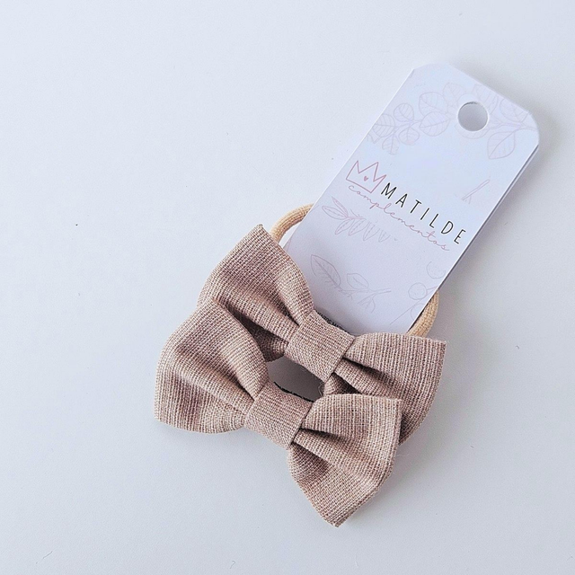 Colet Lazo Par Liso Beige