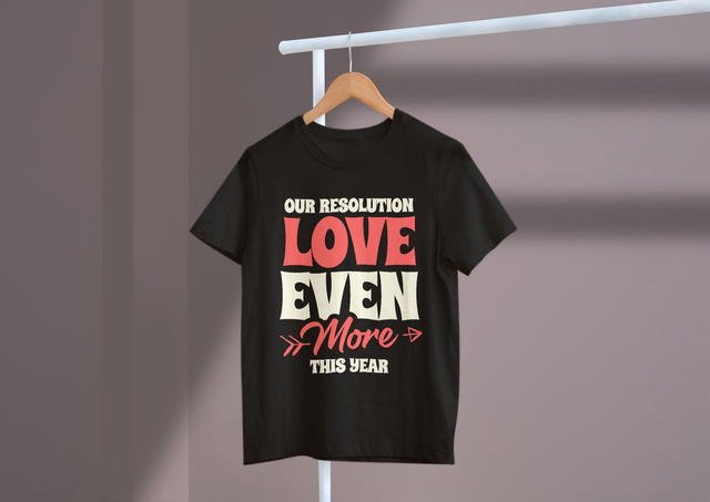 Our Resolution Love Even More This Year, Relationship Goals. Unser Vorsatz: Dieses Jahr noch mehr lieben: Beziehungsziele