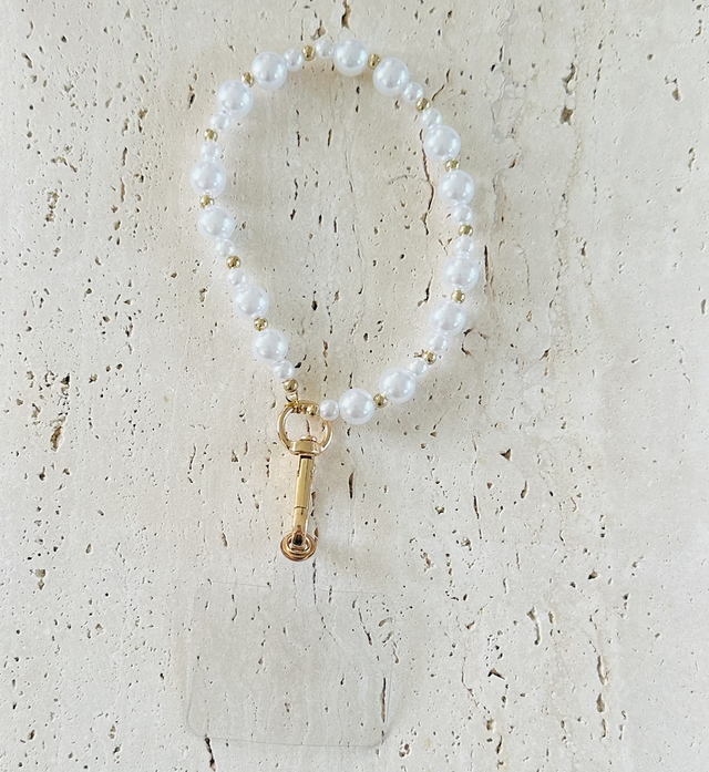 Telefoonkoort parels 