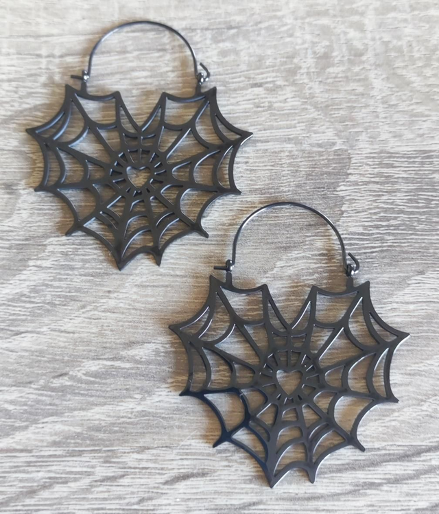 Boucles toile d'araignée 