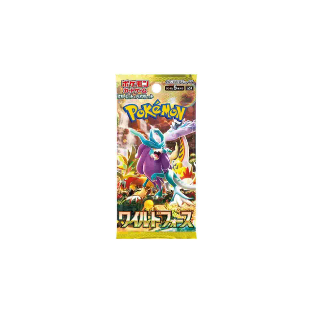 Japanese Booster Pack "Wild Force" sv5K - Pokémon Jap 