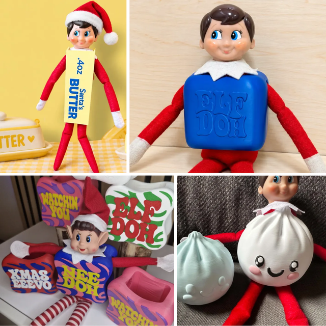 Elf on a shelf costume 