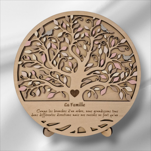 Arbre de vie avec support 