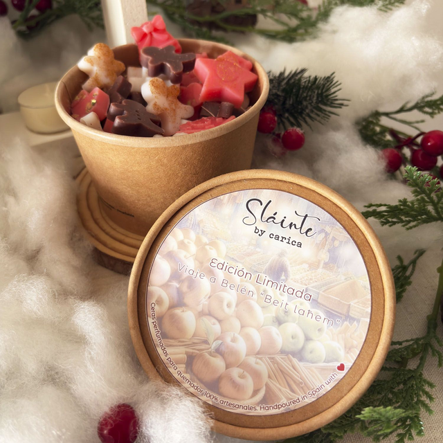 Ceras Perfumadas "Belén" Manzana y Canela [Últimas piezas -10%]