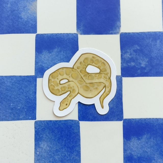 year of the snake - vinyl sticker