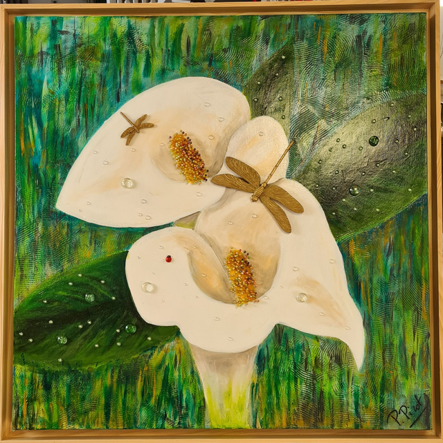 Les arums 80x80
