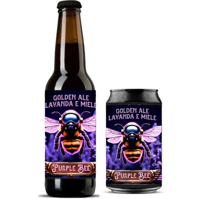 Purple Bee - Golden Miele e Lavanda - Vol 5,5% Alc