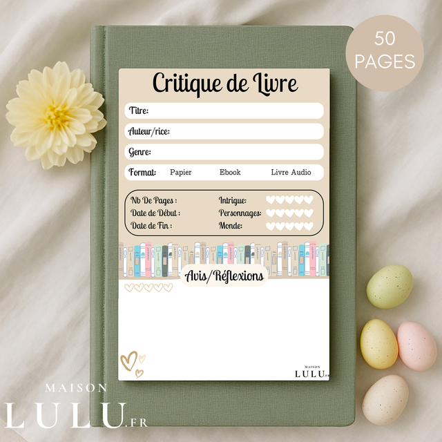 Bloc-Note Suivi, Avis, Résumé et Critique de Livres