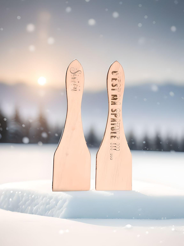 Spatule en bois à personnaliser