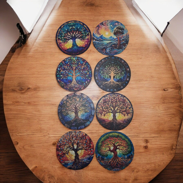 Untersetzer Lebensbaum