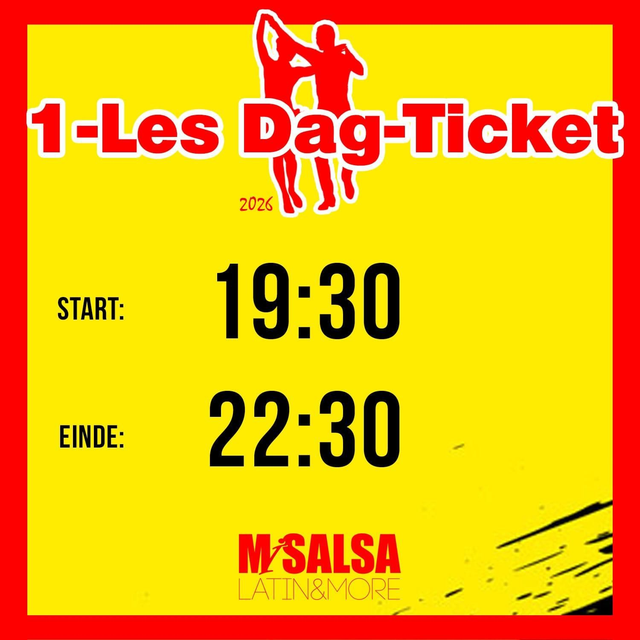 01 Cursus. 1-Dag Ticket Nov/Dec