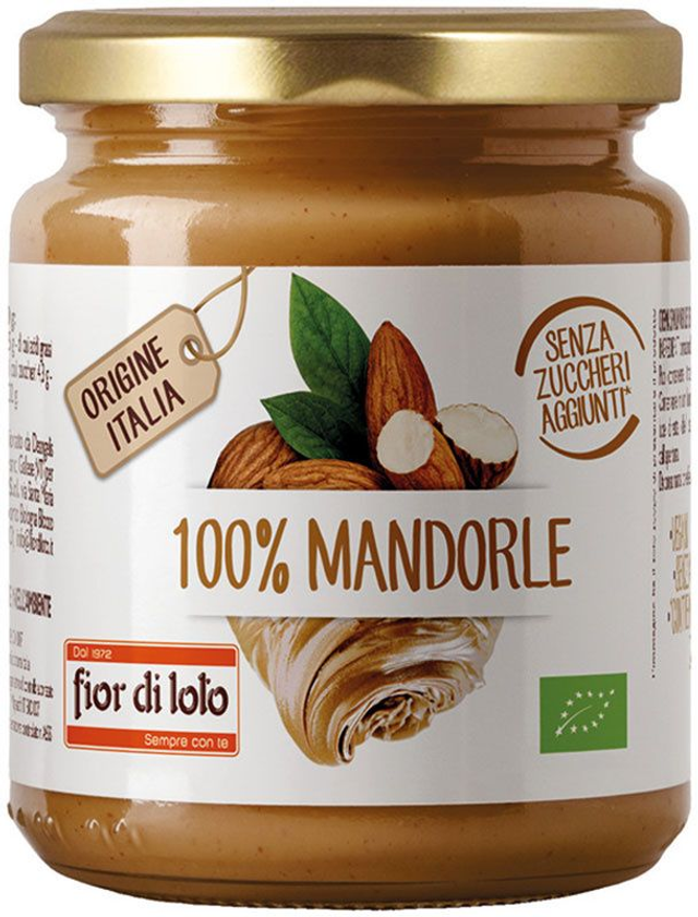 CREMA 100%MANDORLE TOSTATE 200GR