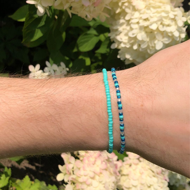 Koraalrif - Set van twee armbandjes