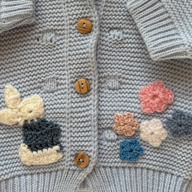 Casaco coelhinho azul