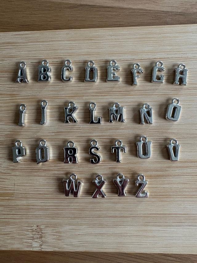 Charm Lettres de l&#039;alphabet