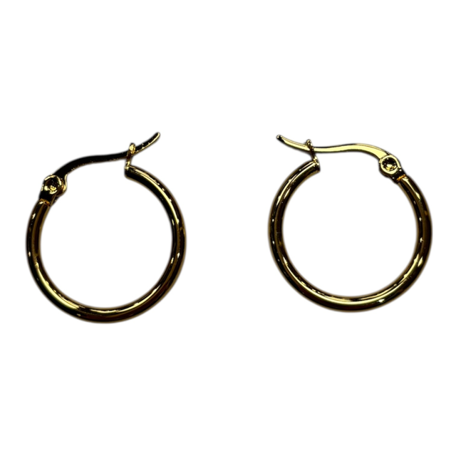 Créoles petite couleur dorée 