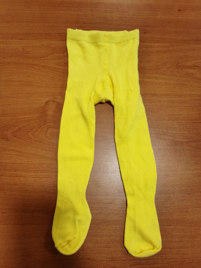 Collant jaune 12/18 mois