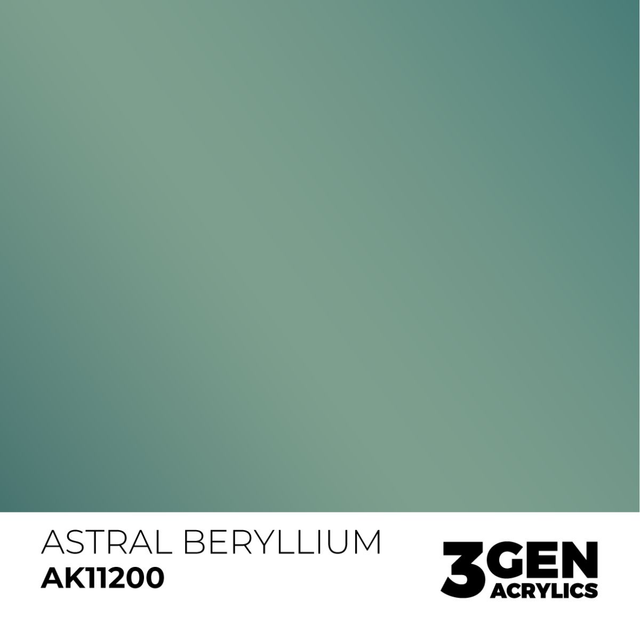 3rd Gen. Acrylics 200 Astral Beryllium