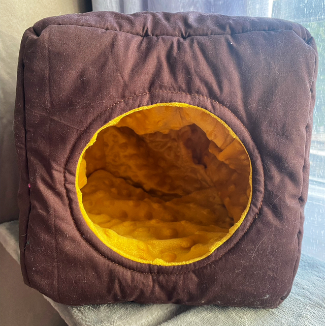 Dodo cabane jaune &amp; marron